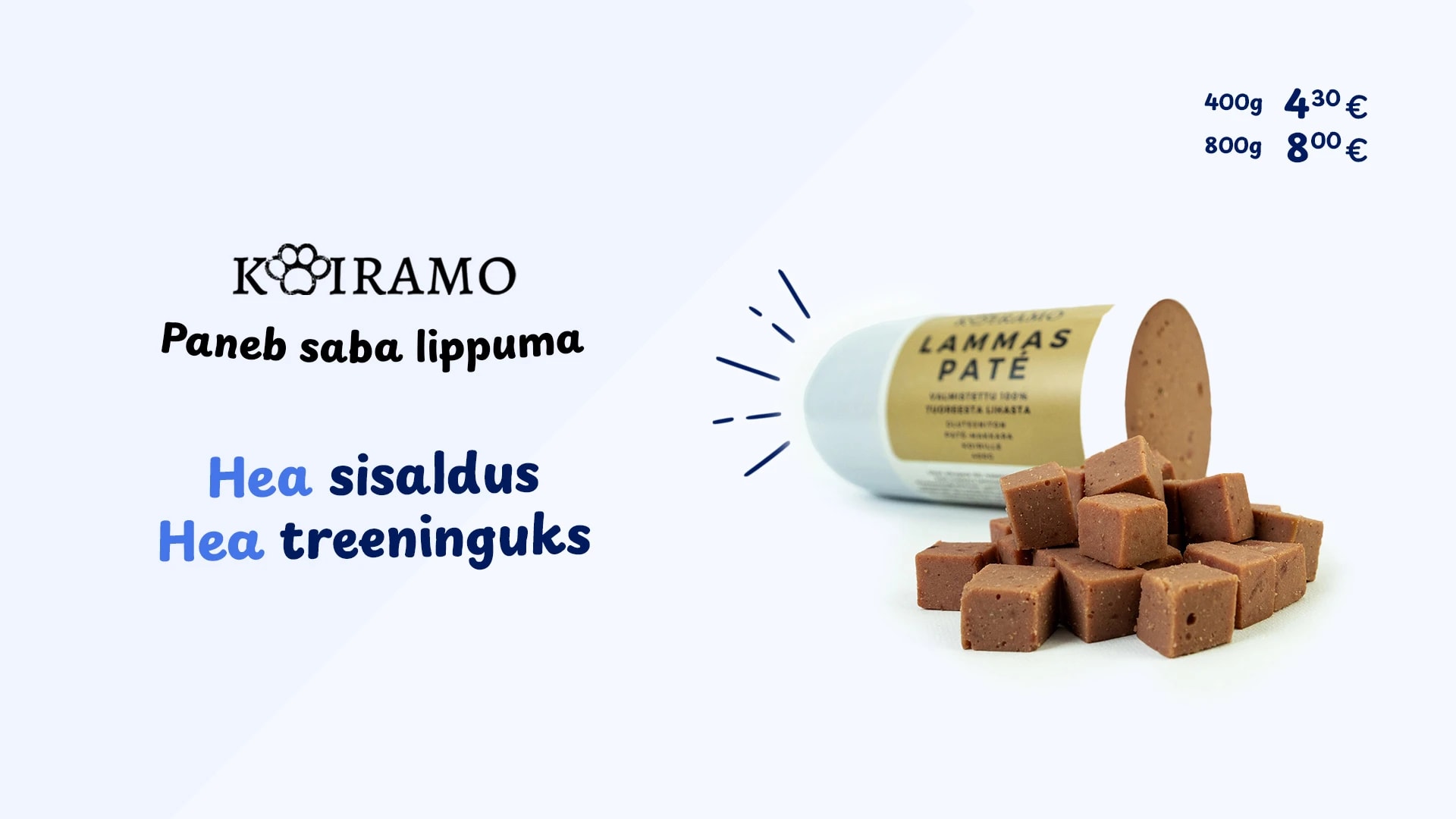Koiramo Treening Vorstid Hea Sisaldusega alatest 4.30€